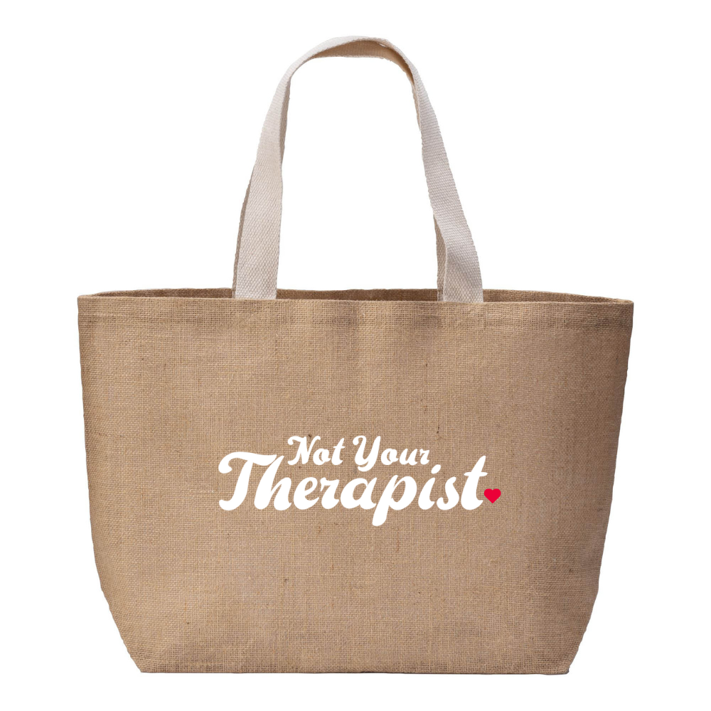 Borsa in Juta - Not Your Therapist