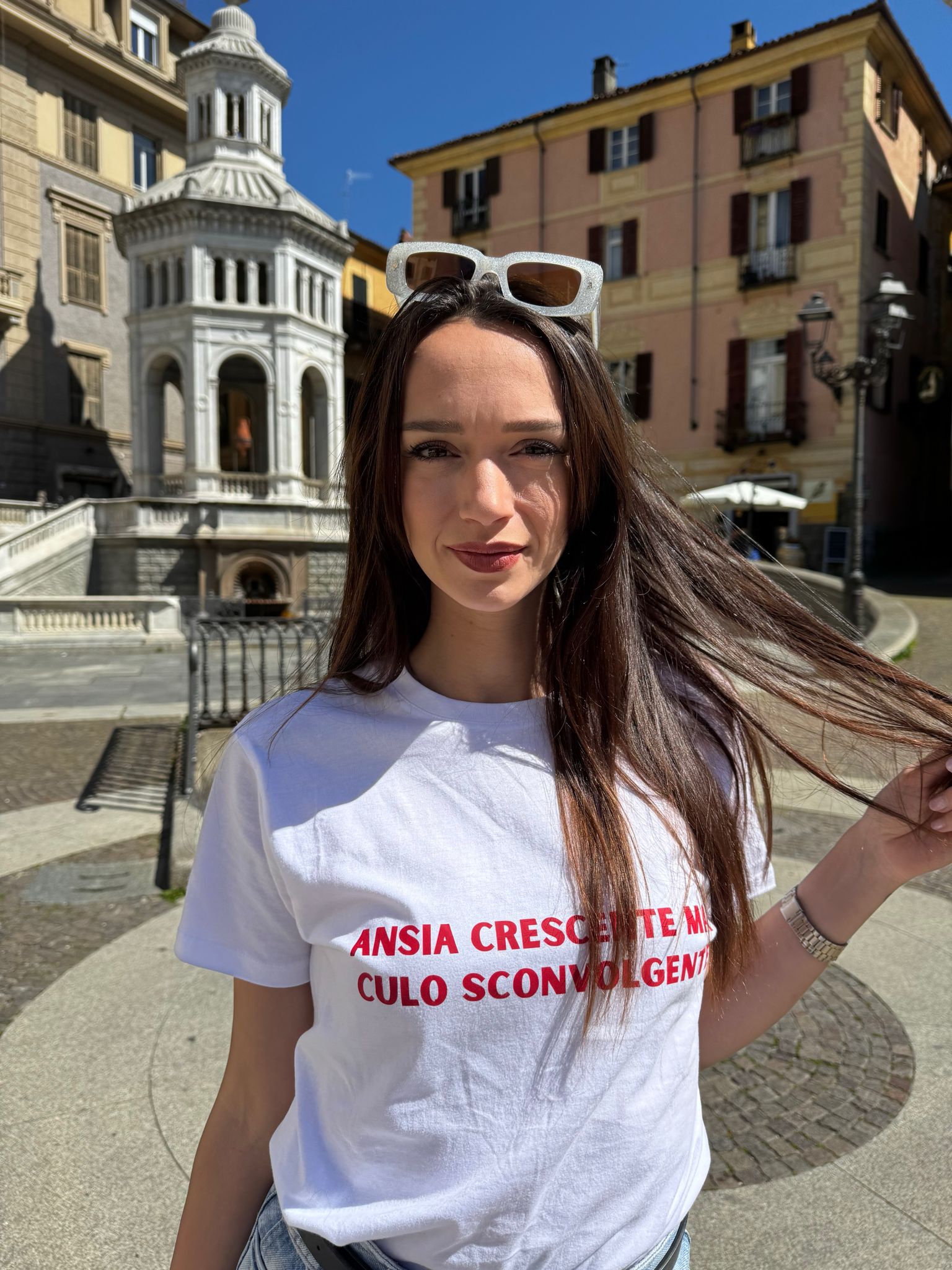 T-Shirt ANSIA CRESCENTE C*LO SCONVOLGENTE