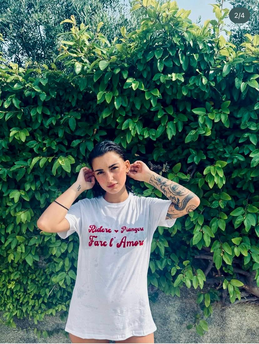 T-Shirt - Ciccio Font - Ridere Piangere Fare l'Amore