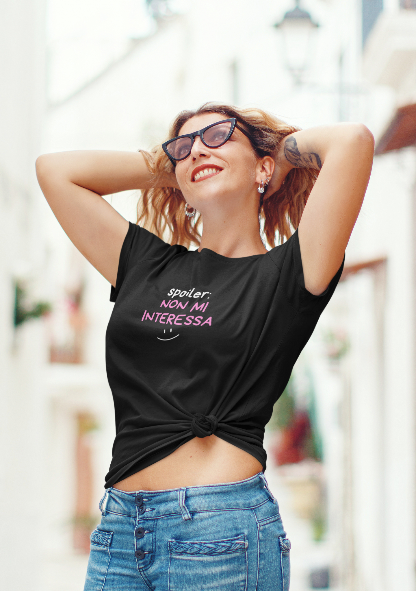 T-Shirt/Canotta - Al posto del <3 - SPOILER: Non mi interessa