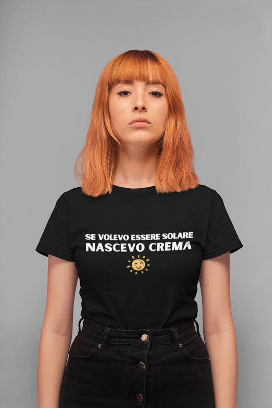 T-Shirt NASCEVO CREMA