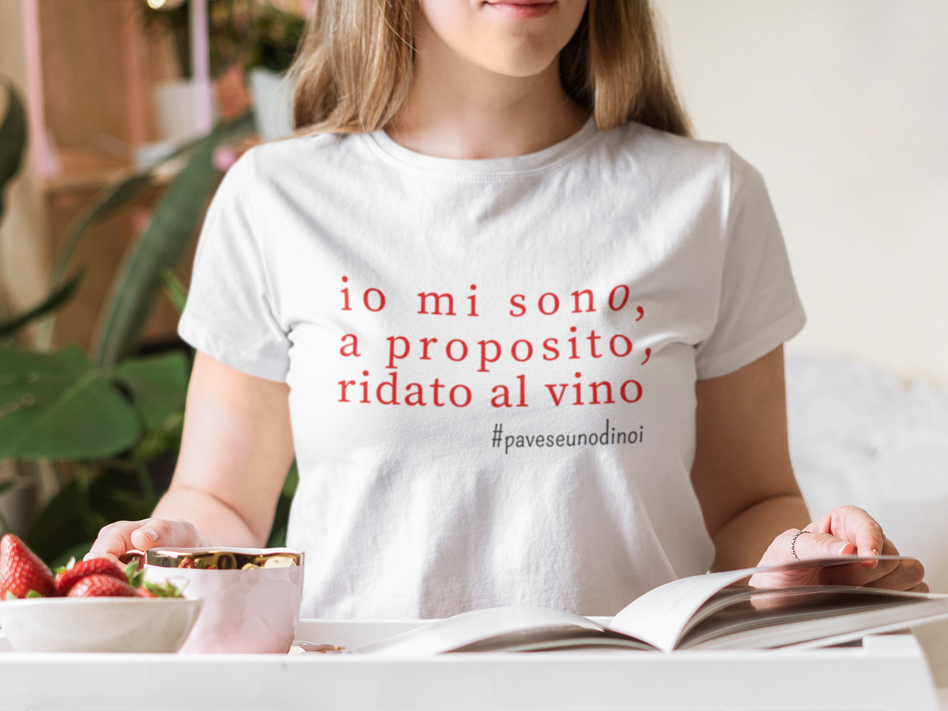 T-Shirt  Verba Acida - Pavese Uno di Noi - Ridato al Vino